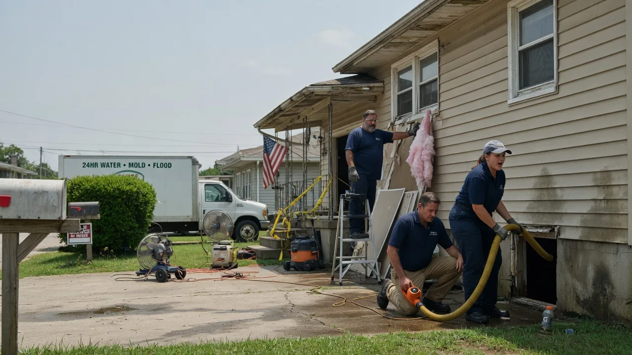 Water Damage Repair in Charleston, AR near me